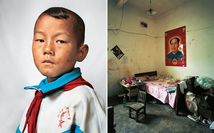 Dong, 9 lat, Junnan, Chiny; z cyklu "Where Children Sleep", fot. James Mollison