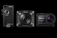 Trzy kamery sportowe Nikon KeyMission