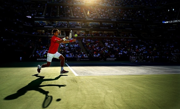 III nagroda w kat. Akcja sportowa - zdjęcie pojedyncze, "Forehand forward", fot. Al Bello 