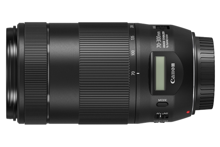 EF 70-300 mm f/4-5,6 IS II USM - zoom Canona z wbudowanym wyświetlaczem