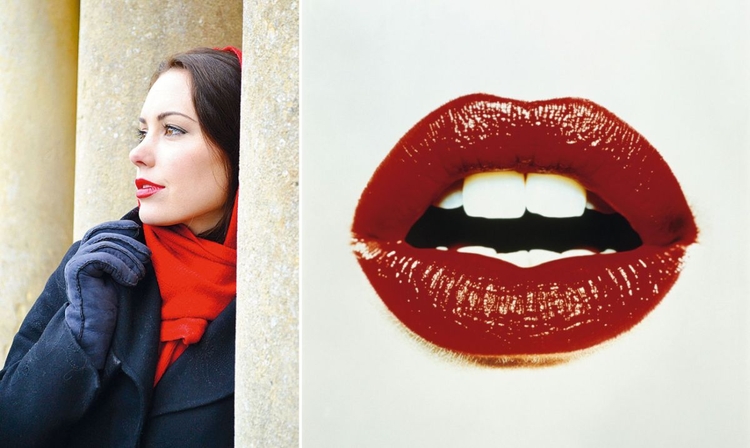 Ożyw neutralną kompozycję,
dodając jaskrawą, intensywną
czerwień. Na fotografii po lewej usta i szalik
modelki wyróżniają się na tle jej
płaszcza i ścian.

Natomiast zachowując na zdjęciu sam tylko
kolor czerwony (po prawej), można uzyskać
bardzo uderzający efekt, a jest to
technika bardzo łatwa do opanowania.