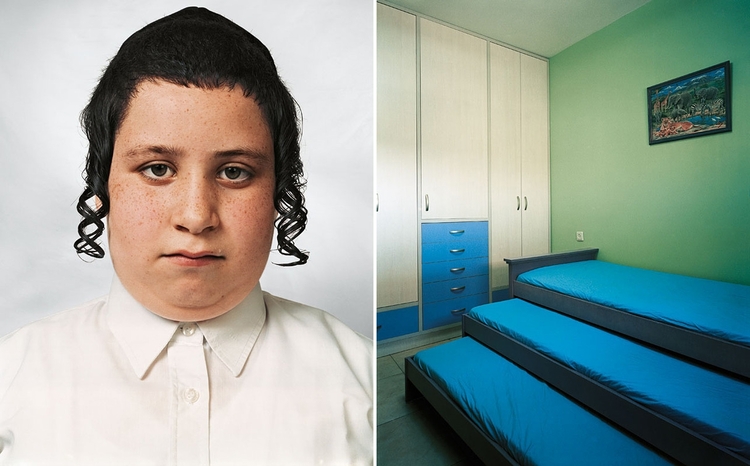 Tzvika, 9 lat, Beitar Illit, West Bank; z cyklu "Where Children Sleep", fot. James Mollison