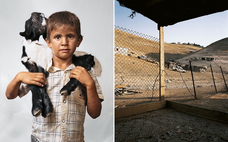 Bilal, 6 lat, Wadi Abu Hindi, West Bank; z cyklu "Where Children Sleep", fot. James Mollison
