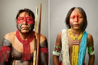 Mistrz portretu, Martin Schoeller, fotografuje Indian w Amazonii [wideo]