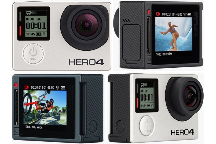 GoPro HERO4 - filmowanie 4K i wbudowany wyświetlacz
