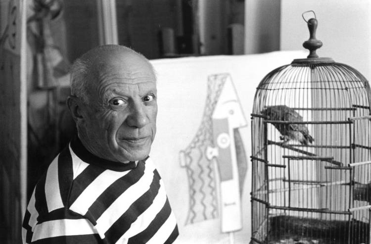 Pablo Picasso, fot. René Burri 