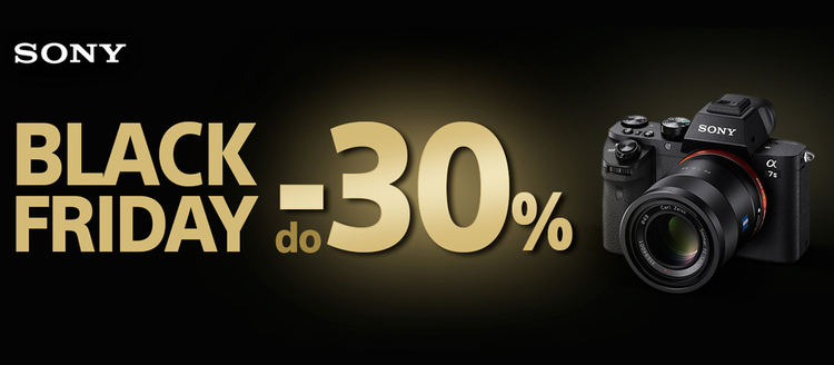 Kumulacja promocji na Black Friday - sprzęt Sony aż do 30% taniej