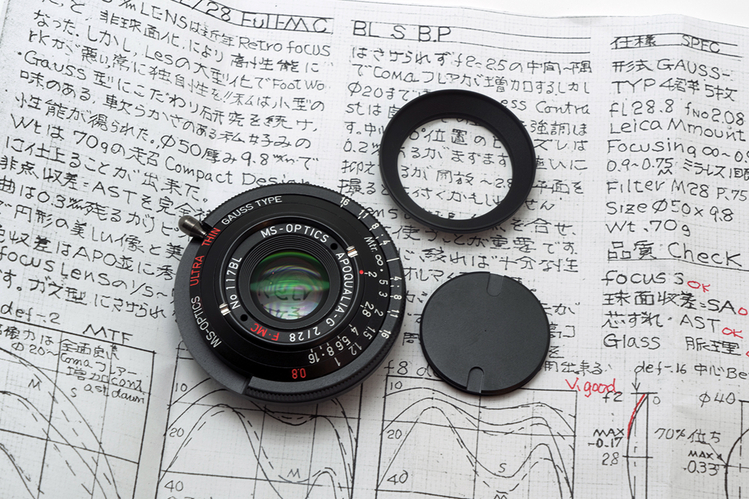MS Optics Apoqualia-G 28 mm f/2,0 - ręcznie składany obiektyw z mocowaniem Leica M