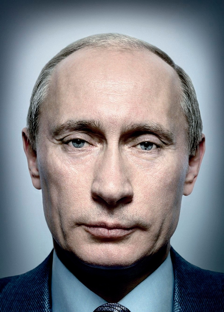 Platon Antoniou - portret Władimira Putina 
