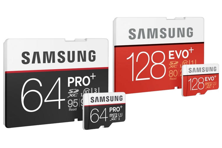 Samsung PRO Plus i EVO Plus - nowe karty SD i microSD