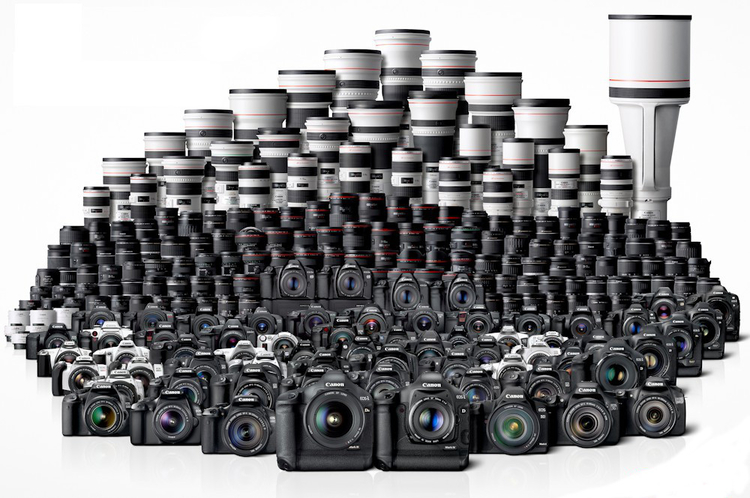 Canon wyprodukował 80 milionów aparatów EOS