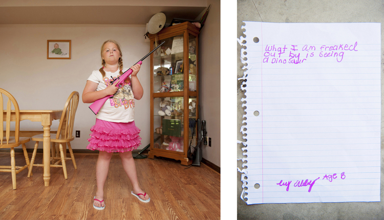 "Moja pierwsza strzelba" - portrety dzieci z ich własną bronią